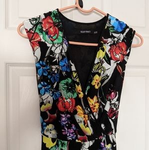 Ellen Tracy Floral Dress, Size 2